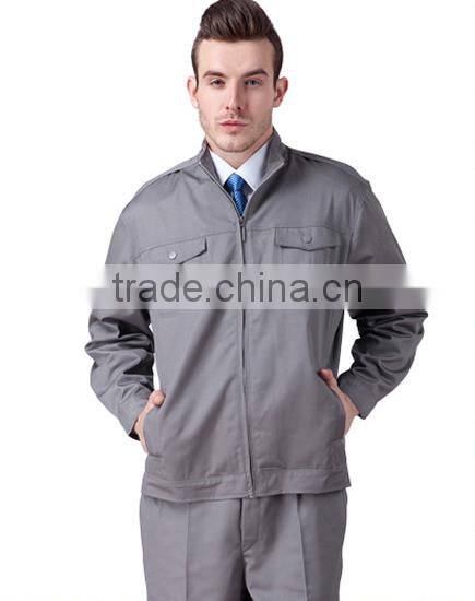 Stock Cotton Material Cheap Factory Work clothing in 2014