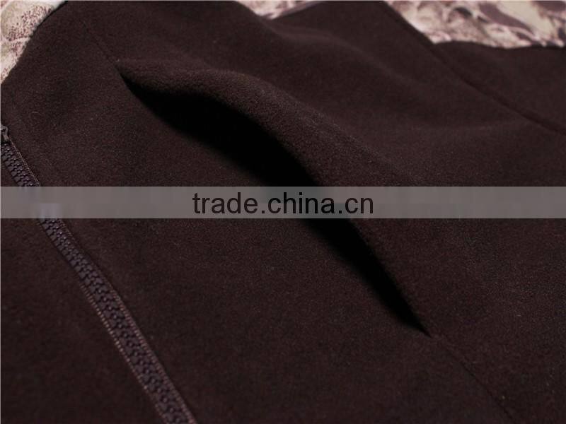 2016 hot sale oem hoodies warm fashion clothing polar fleece hunting jacket