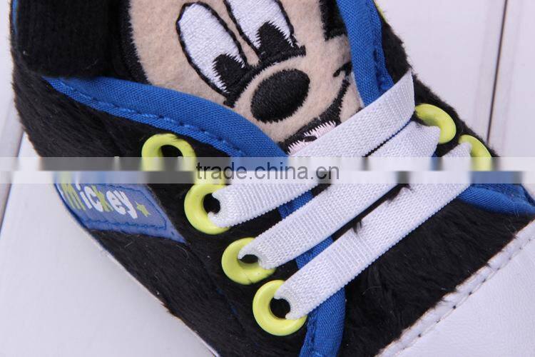 wholesale baby boys and girls Minnie and Mickey shoes child shoe newborn baby walking shoe