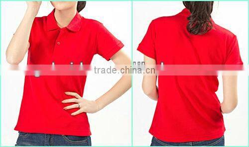 Wholesale cheap Blank Polo t shirt for women