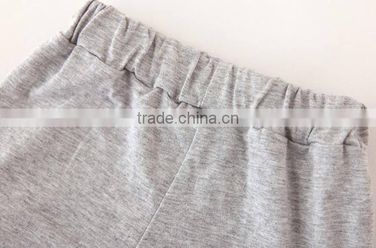 custom made quality knit girls kids casual shorts and dress