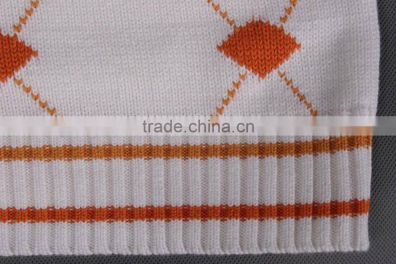 Cheap Orange Latest New Style Sweater Vest