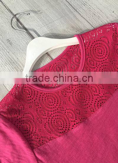 2016 new little girl boutique clothing t-shirt