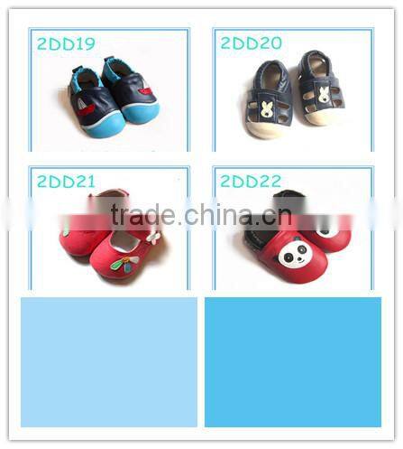 fashionable design leather soft sole shoes infant baby shoes