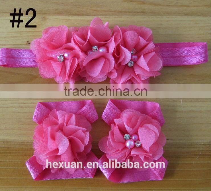 Baby Shoes Flower Design Baby PreWalker Infant Shoes,baby Barefoot Sandals