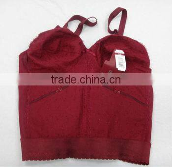 pretty half cup corset bustier women shaper cj33#