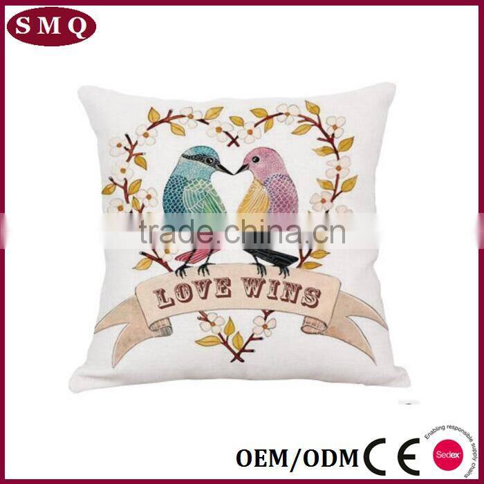 customize reversible flower home decorative seat cushion pillow