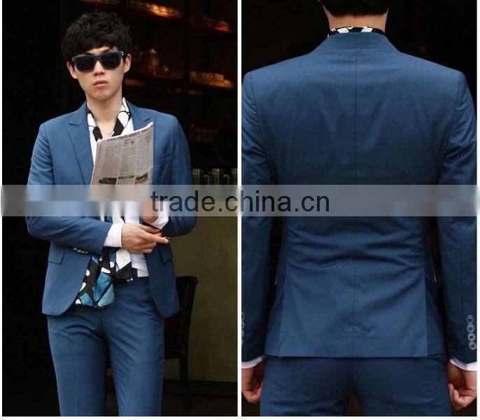 High quality and best workmanship newest style men suit from Shanghai