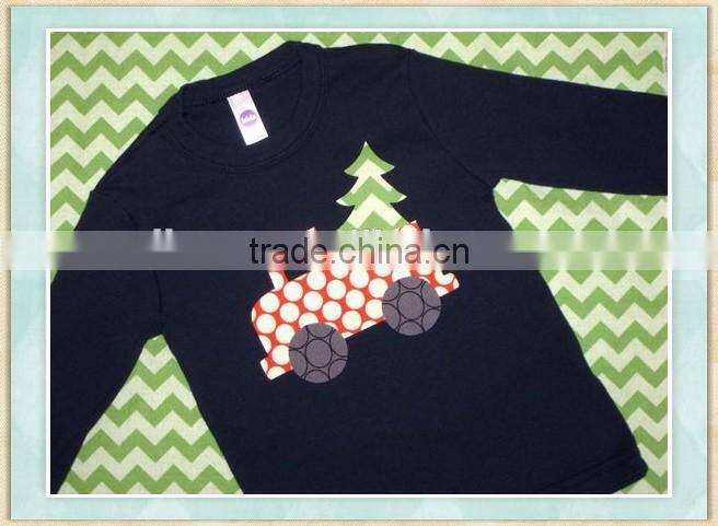 wholesale baby clothes kids graphic raglan tee Little Beans Clothing Hipster toddler boys blue short sleeve car applique shirt