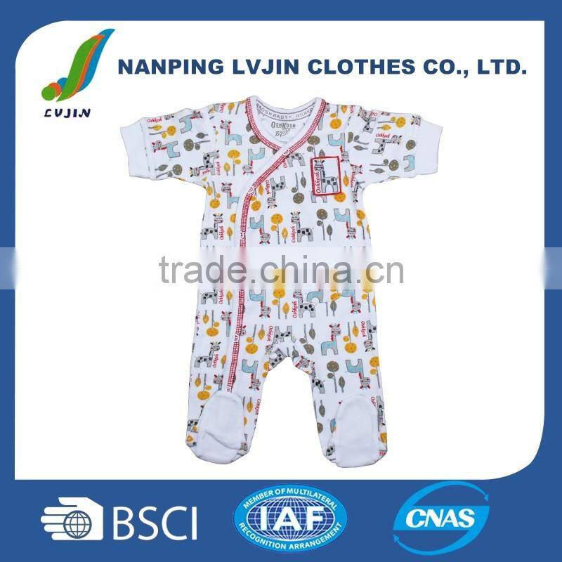 baby allover print romper