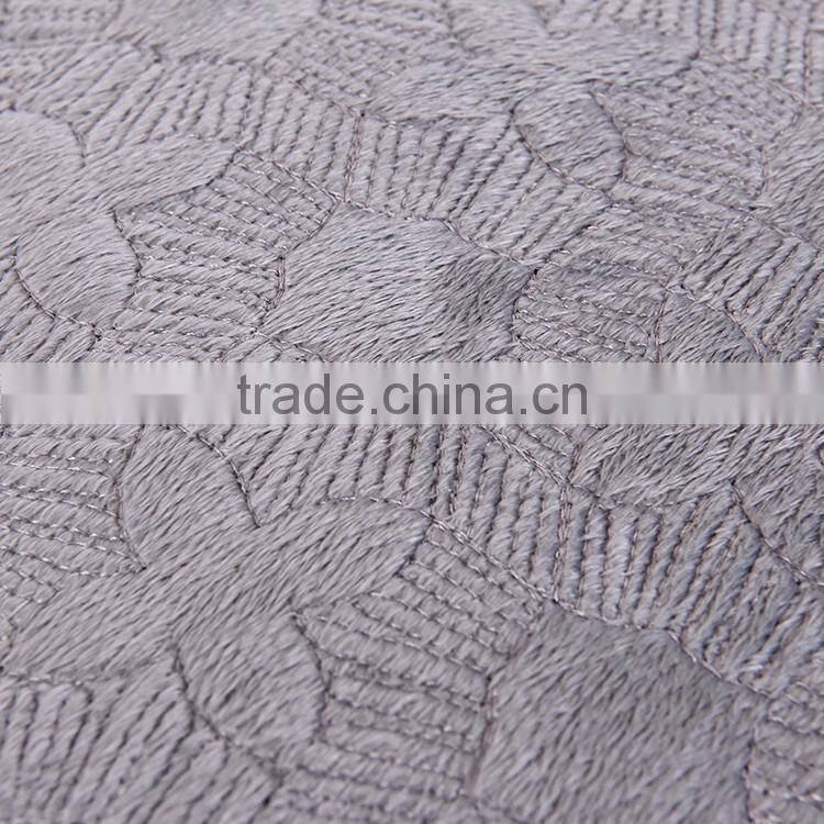 Grey color star quilt design decorative pillow, customized design quilt pillow set, solid micromink pillow for sofa