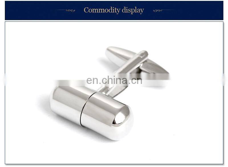 Openable Pills Shirt Cufflinks Mens