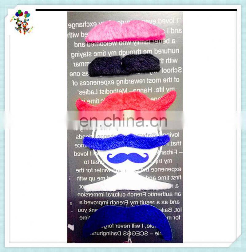 Disguise Party Stylish Neon Colors Funny Fake Moustache HPC-0322