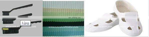 Pu palm ESD fabric Glove
