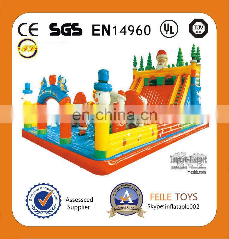outdoor inflatable park