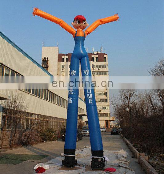 Outdoor advertising inflatable air dancer for sale