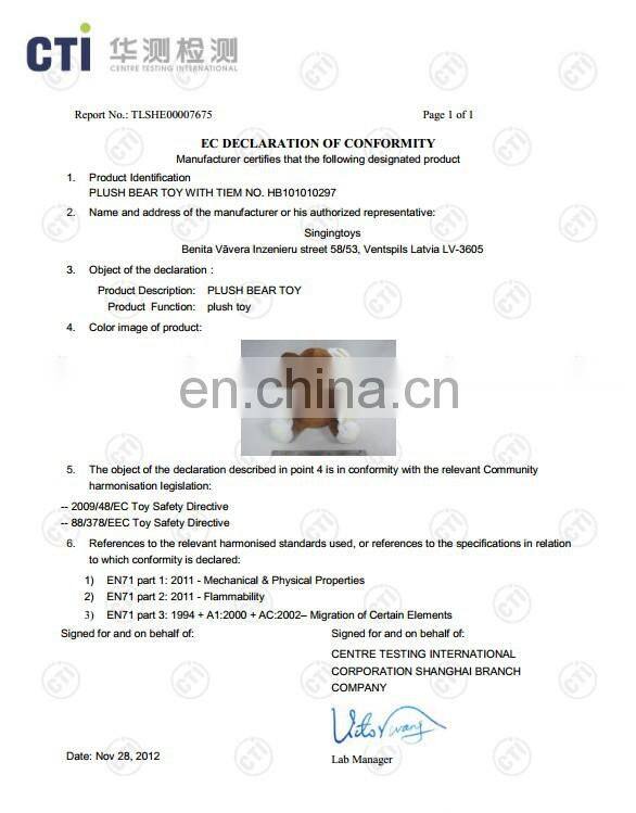 Wholesale Stuffed Animals Mini Teddy Bear Toy