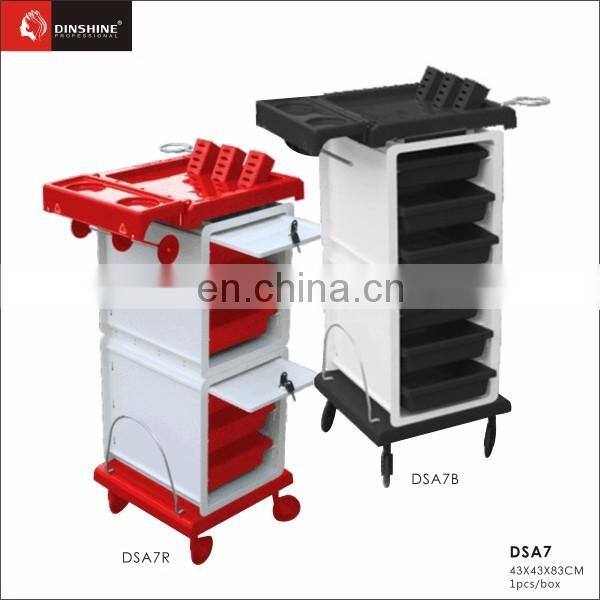 cheap price simple salon furniture useful hair trolley for sale