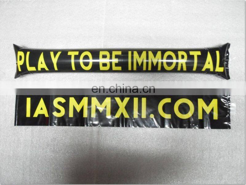 Custom promotional cheering inflatable sticks