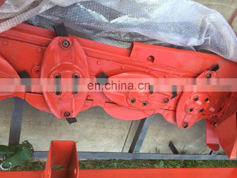 Disc mower with different discs, rotary disc mower tractor