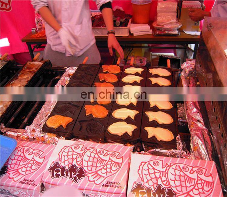 Stainless Steel Gas Goldfish Machine/ Fish Shape Ice Cream Taiyaki Machine CHZ-715