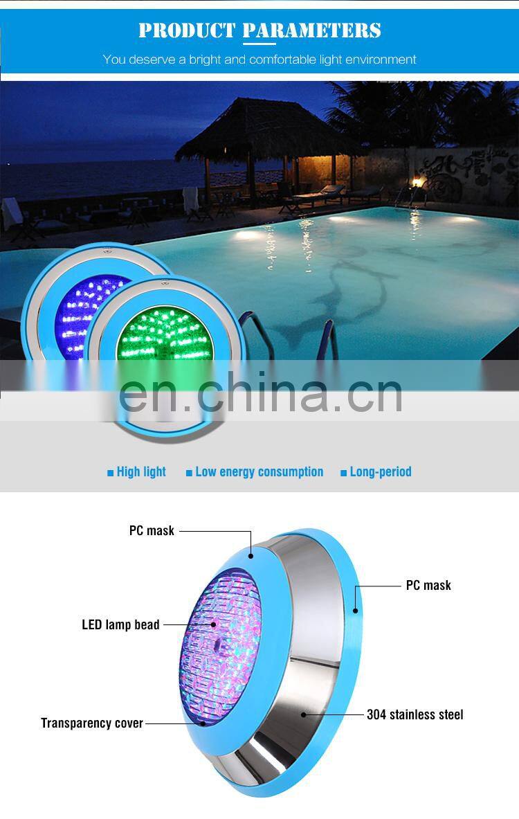 IP68 RF RGB Color Change Swimming Pool IP68 LED Light
