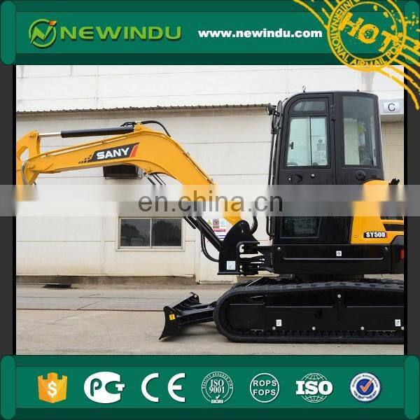 Product Description mini excavator ripper sany 5 tons chinese mini excavator