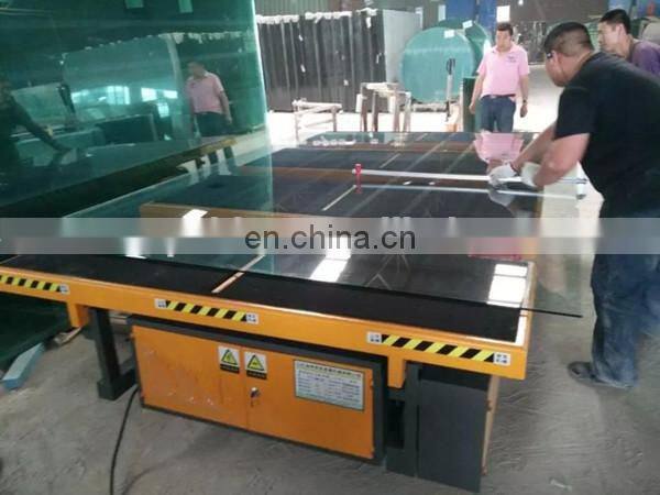 Good cheap glass loading machine and manual glass cutting table