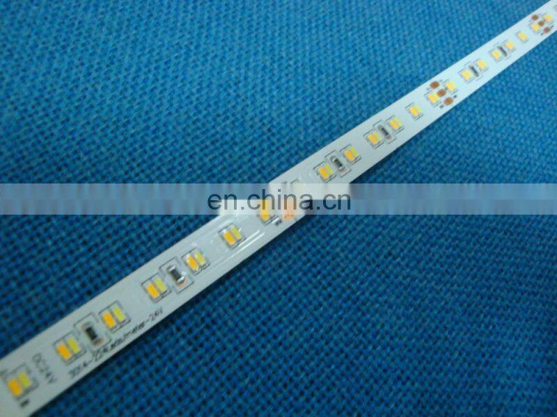 Underwater led strip light ip68 tow color led 3014 224leds CCT temperature color change tape
