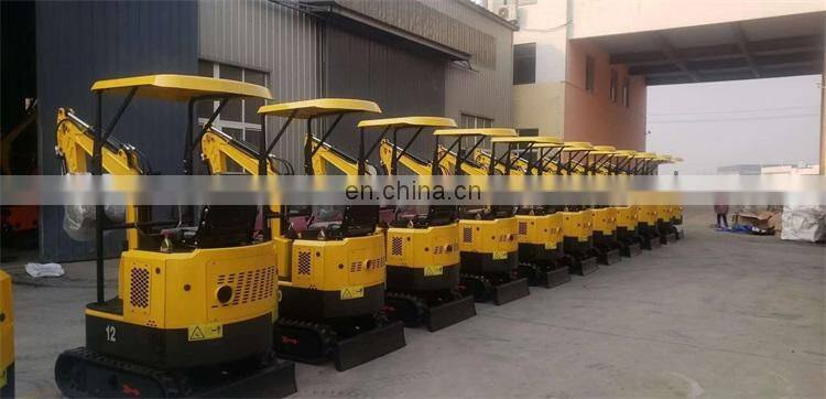 walk behind mini excavator 1.0 ton mini excavator with track extension chinese mini excavator for sale