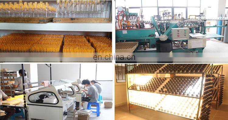 UL 120V input bright white 4500k dimmable transparent 6 watt led candelabra e12