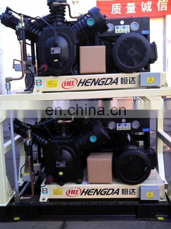 hengda piston air compressor for industrial high pressure use