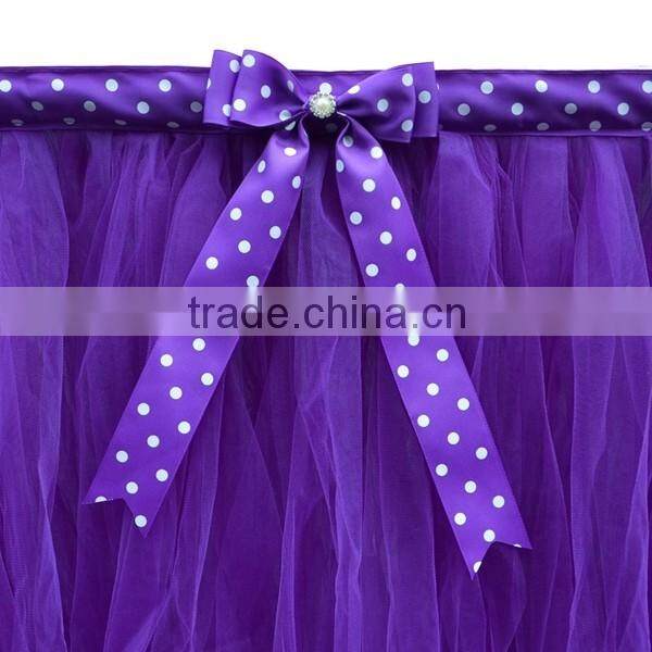 Tutu Tableware Tulle Table Skirt Party Wedding Decorations SD103