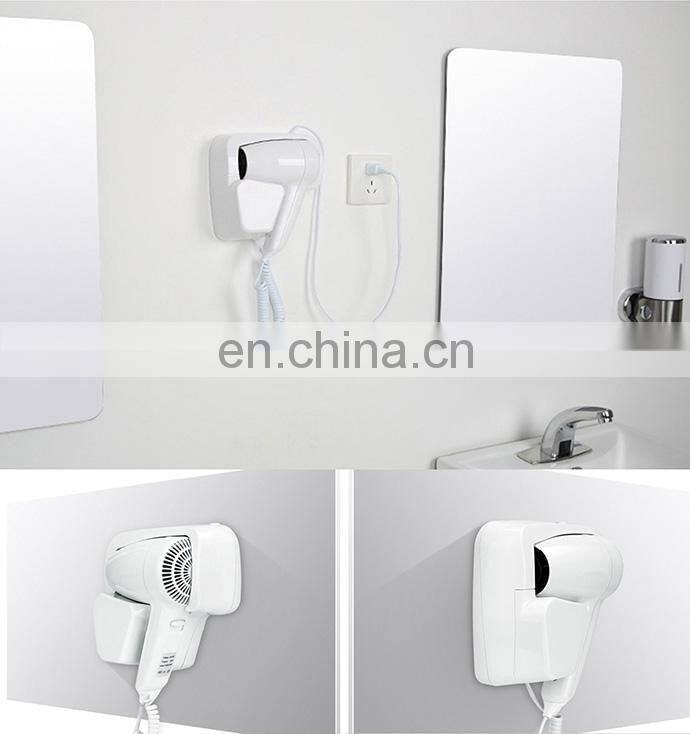 Honeyson hair dryer for hotel wall mounted hairdryers D01B