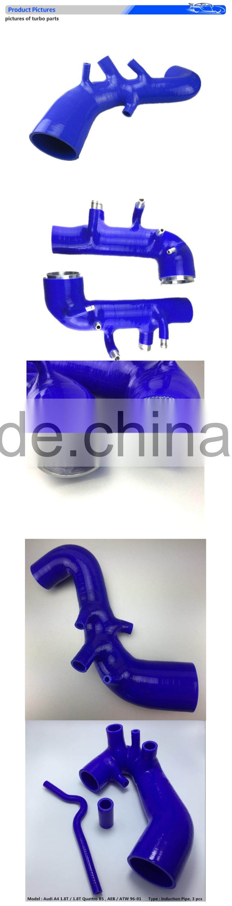 high performance durable universal auto accessories flexible silicone turbo radiator hose for car