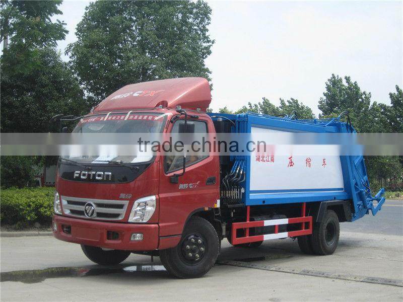Foton 6m3 garbage truck dimensions