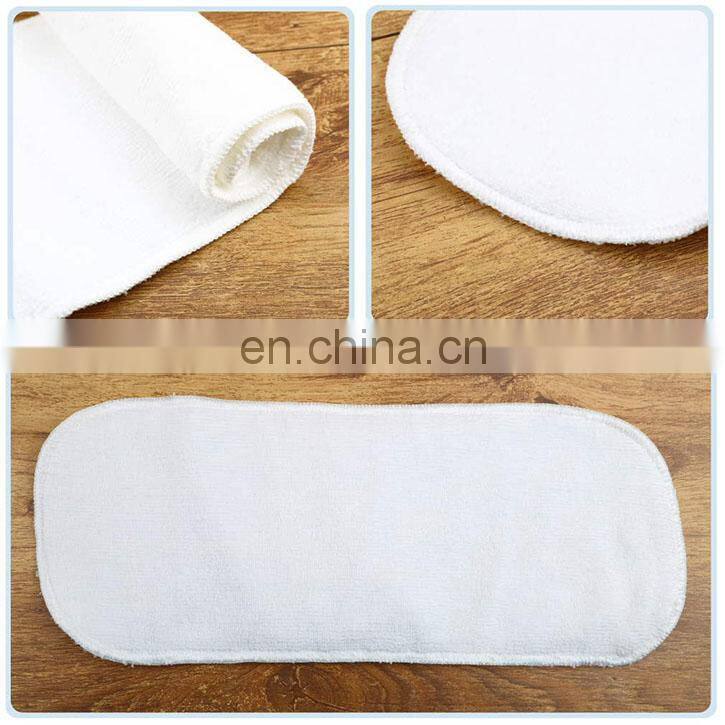 Soft fiber Reusable Infant Baby cloth nappy diaper Liners Insert