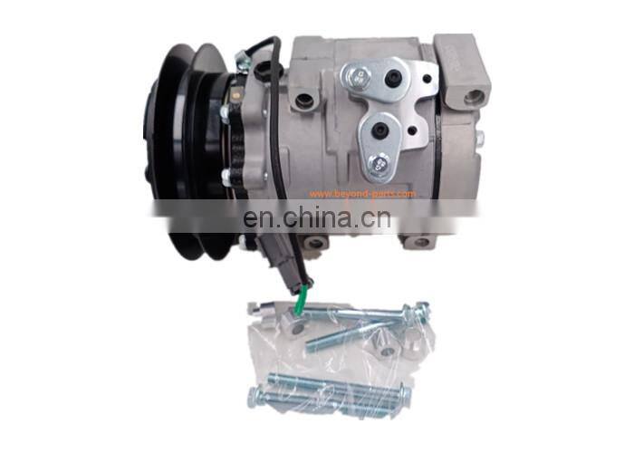 PC360-7 excavator 24V 10S15CST150101 1B R134A air condition compressor 20Y-979-6121