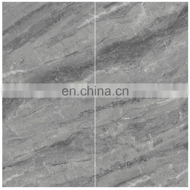 Foshan porcelain slab continuous pattern 800x800 high glossy marble polished floor tiles cheap price JM88381D