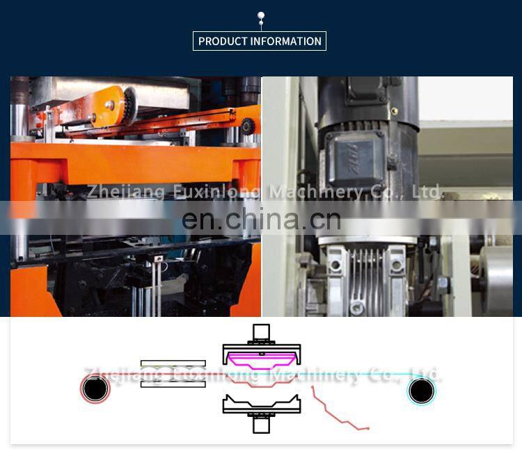 Automatic Disposable Plastic Round Box Plate Making Machine