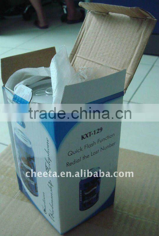 Promotional tin can telephone