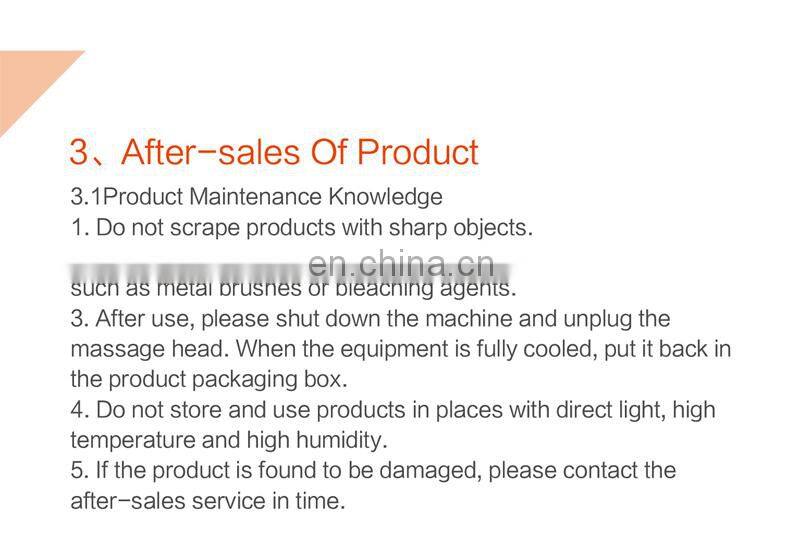 KXQ08C White Chiropractic Massager Electric Chiropractic Adjusting Tool with 4 Massage Heads