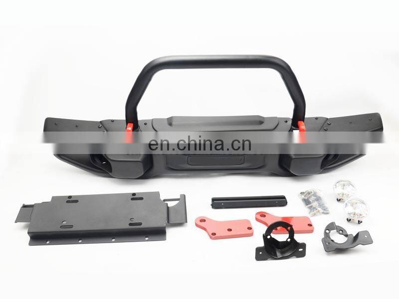 new model 10th anniversary front bumper with u bull bar for jeep wrangler jk off road from maiker
