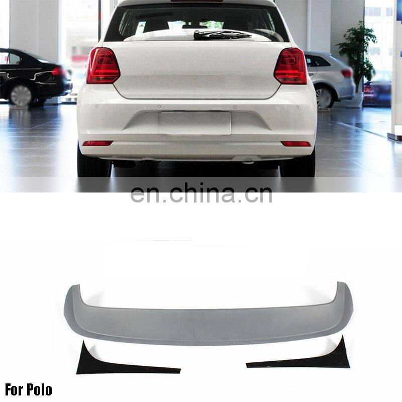 Car ABS Rear Primer Body Lip Body Side Rear Spoiler For New POLO 2010-2015 Rear Spoiler