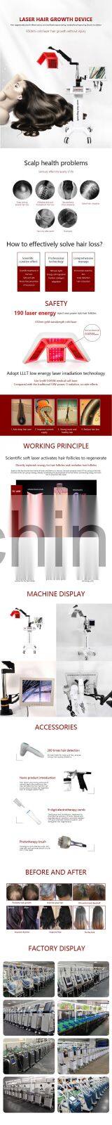 New Pdt Led Light Hair Growth Hair Growth Products Laser Hair Growth