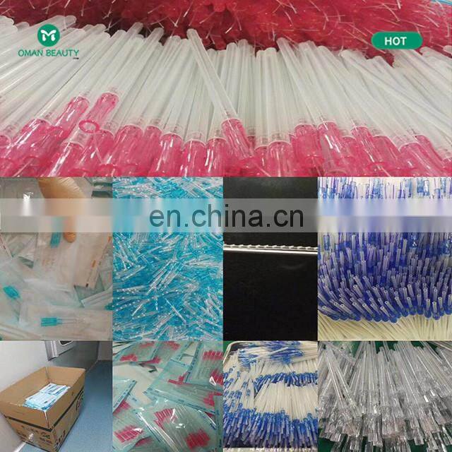 Korea PDO/PCL/PLLA aptos Eye brow cog face lifting thread 3d lift customized label with needle