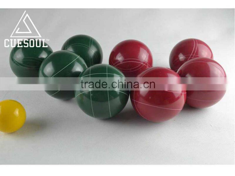 Superb Reflective 107mm Resin Material Bocce Ball