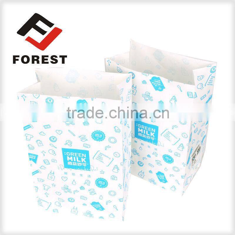 Kraft paper bag design for sale