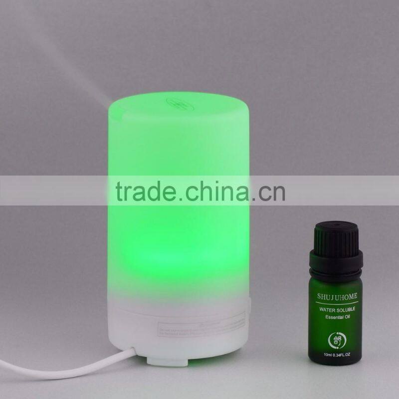 50 ml Portable Ultrasonic car USB Mini Aroma Diffuser Air Humidifier Purifier LED Lonizer Aromatherapy Essential Oil Diffuser