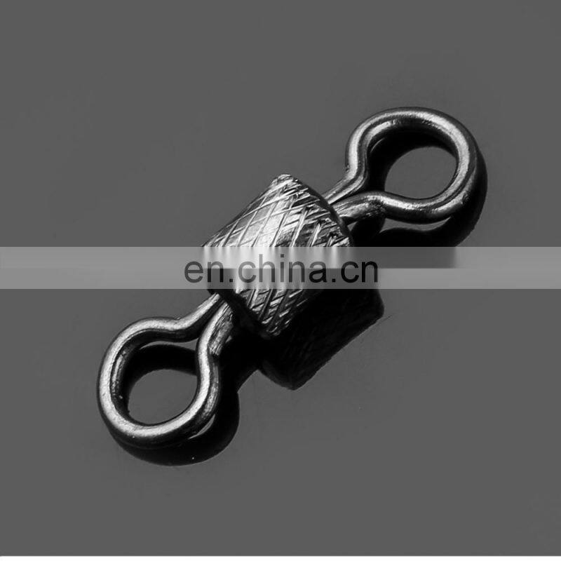 JOHNCOO Swivels Fishing Sanp Stock Fast Delivery Fishing Accessaries Freshwater Saltwater Fishing Rolling Barrrel Swivel Sets